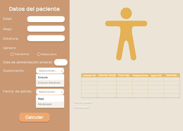 Simulador de Nutrición